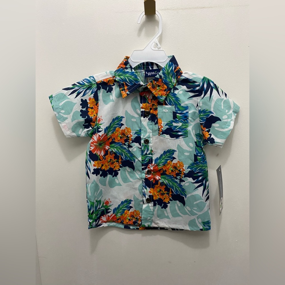 Little Rebels Floral Button Up Shirt